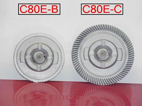 C8OE-B and C8OE-C Fan Clutches, Front