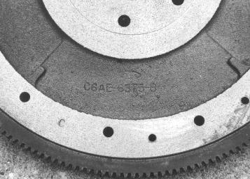 C6AE-B flywheel detail